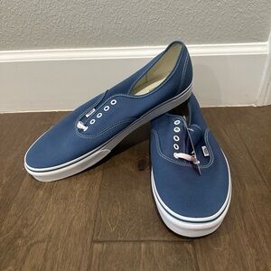 Blue Canvas Men's Shoes